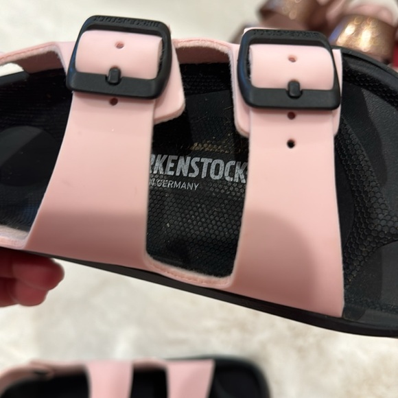 Birkenstock, pink and black sandals euro size 30/US size 12 - Picture 8 of 9